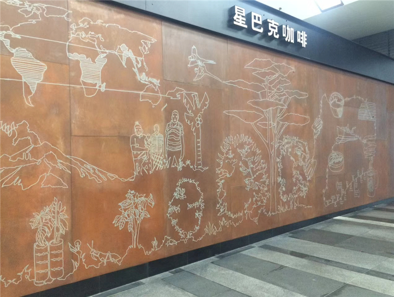 泗阳耐候钢幕墙